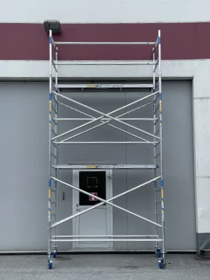 A 4.2 meter aluminium scaffolding